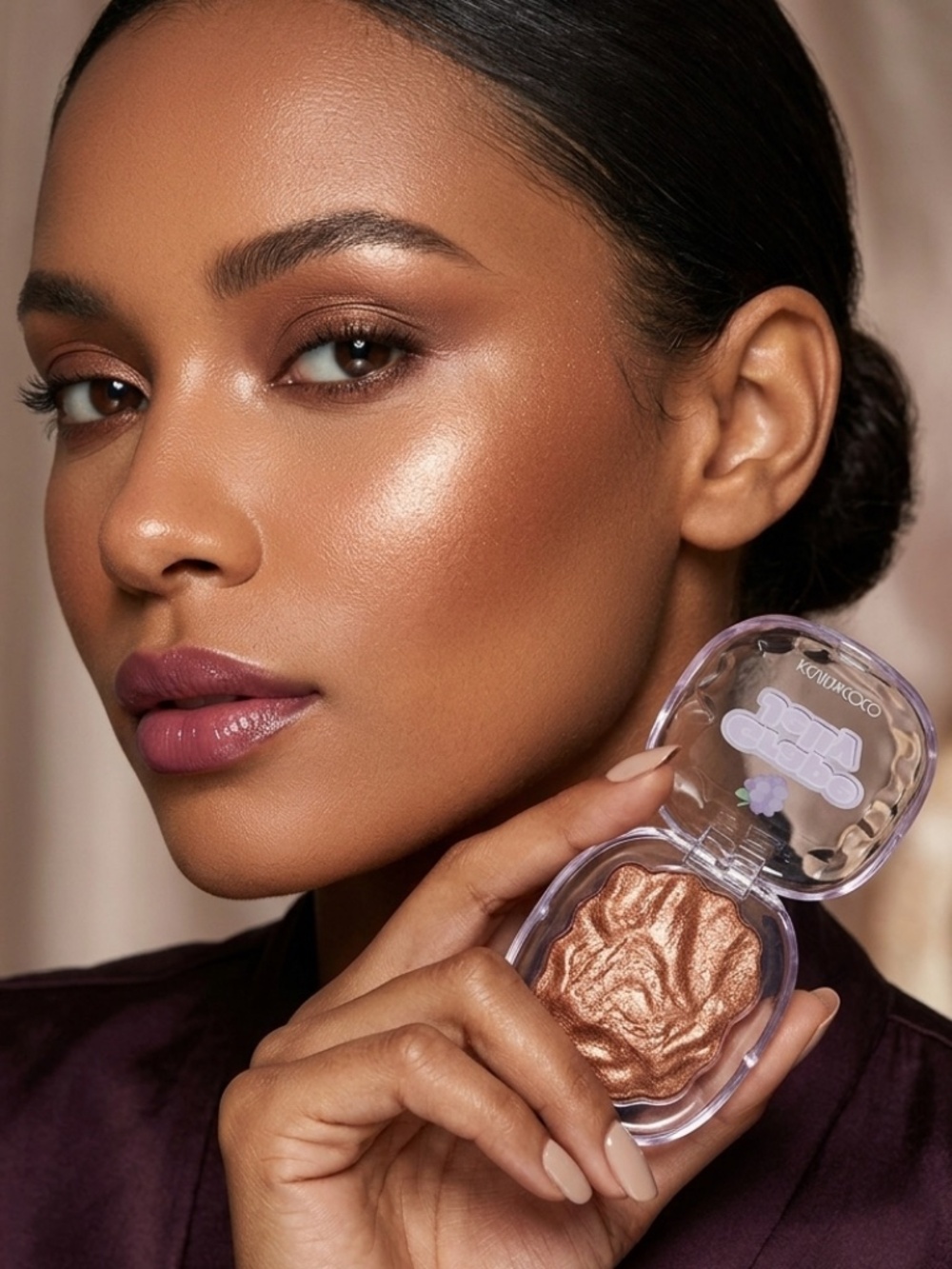 Grape Jelly Diamond Highlights Highlighter - Kevin&Coco